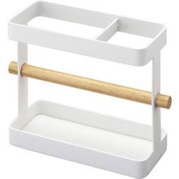 Yamazaki Home Utensilienstender Tosca Küchen Organizer Weiss Besteckhalter