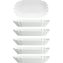 Fortessa Street Eats Hot Dog Plate Set of 6 Assiette de Dîner