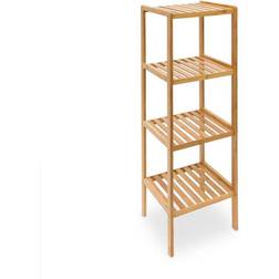 Relaxdays Bamboo Bathroom Book Shelf