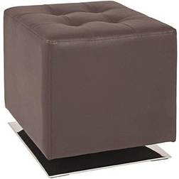 Pouf Carré Design Zanzibar 42 cm Repose-pied