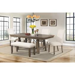 Picket House Furnishings Dex 6pc Extendable Dining Set