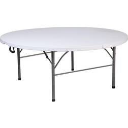 Flash Furniture Kathryn 5.89-Foot Round Bi-Fold Bar Table