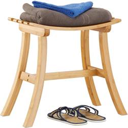 Relaxdays Bamboo Foot Stool