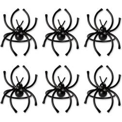Design Imports DII Spider Set of 6 Napkin Ring 4pcs