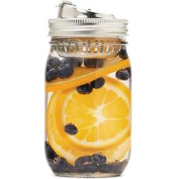 Jarware 2-in-1 Drink Fruit Infusion Lid Regular Mouth Termokopp