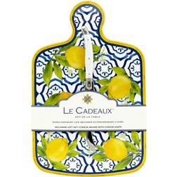 Cadeaux Melamine with Knife Gift Cheese Board