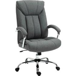 Vinsetto Ergonomisches Atmungsaktiver Polyester-Bezug Bürostuhl