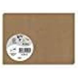 Clairefontaine Paquet de 25 Cartes 110 x 155 mm Kraft Marron