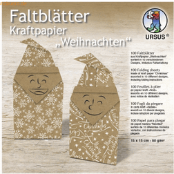 Ursus Ludwig Bähr Faltblätter Kraftpapier 80g/qm