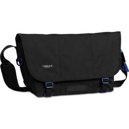 Timbuk2 Lightweight Flight Messenger Bag, Jet Black/Blue Wish, Small