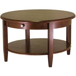 Winsome Round With Storage Bedside Tables Coffee Table