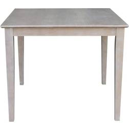 International Concepts Weathered Shaker Dining Table