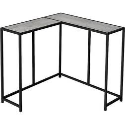 Monarch Specialties Jan L-Shaped Console Table