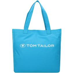 Tom Tailor Shopper blu bianco One Size