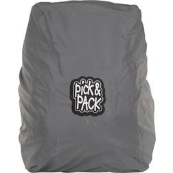 Pick & Pack Protection Bag Cover (Fits Backpack M L, Schoolbag) Visible Grey