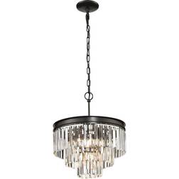 Elk Lighting 14212/3 1 Palacial Collection Oil Pendant Lamp