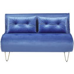 Beliani 2 Seater Velvet Bed Sofa