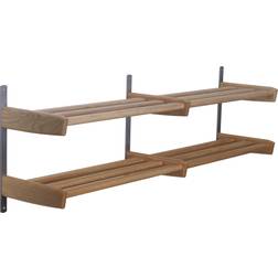 Oscarssons Möbel Meja Skohylde Med 2 Plan H38 x 115 cm Skostativ
