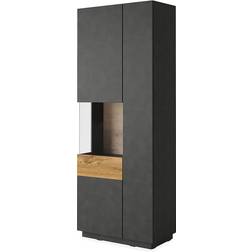 Arte-N Silke 12 Tall Display Glass Cabinet