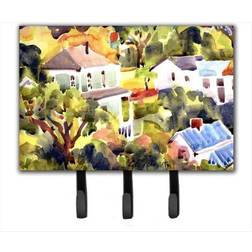 Caroline's Treasures Houses Leash Holder or Key Hook - Multicolor