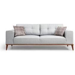 Homitis 1679800-01 Grey Sofa 223cm 3-Sitzer