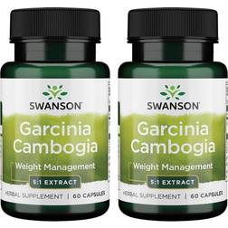 Swanson Garcinia Cambogia 5:1 Estratto 80mg 60 Caps 60 pcs