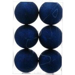 Festive Festive Dark Navy Glitter Bauble Christmas Tree Ornament