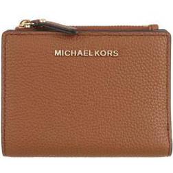 Michael Kors Jet Set Bruine Leren Billfold Portemonnee 34F9GJ6F2L-230