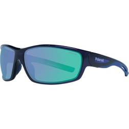 Polaroid Dark Blue/ Green Multi Mirror Lenses PLD7029