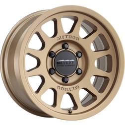 Method Race Wheels MR703, 17x8.5 with 6 on 5.5 Bolt Pattern Bronze MR70378560900