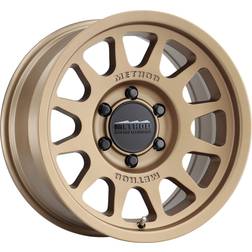 Method Race Wheels Method Race Wheels MR703, 17x8.5 with 6 on 5.5 Bolt Pattern Bronze MR70378560900