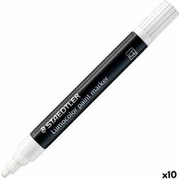 Staedtler Sprittusch Lumocolor Hvid 2,4 mm 10 enheder