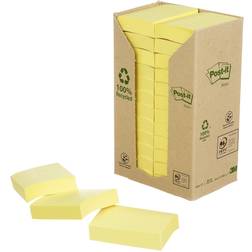 Post-it Tower Økologisk Blok 38 x 51 mm Set of 24