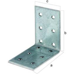 Alberts Squadretta Giunzione Angolare Multiforo 40x40x60x2,5 mm Zincata