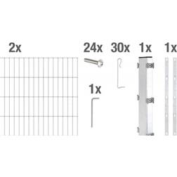 Alberts Alberts Gabionen Anbauset Step² 200 feuerverzinkt zA