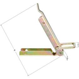 Alberts 50 Stk Gah Kistenverschluss H.61mm B.18mm STA