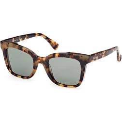 Max Mara Lee2 MM 0067/S 55N Femme Carré Havana