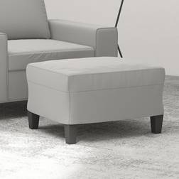 vidaXL 60x50x41 mikrofiberstof Fodskammel