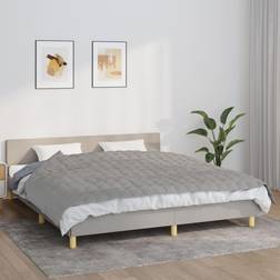 vidaXL 155x220 7 stof Tæppe Blå, Grå (220x)
