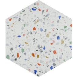 Merola Tile Venice Hex Colors Light 8.63" Tile Case