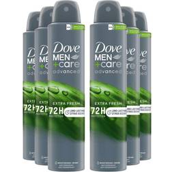 Dove Anti-Perspirant Men+Care Advanced Extra Fresh 72H Protection Deo, 200Ml, 6