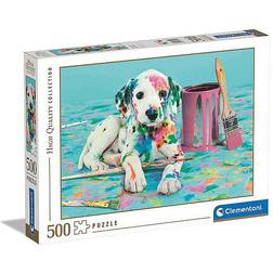 Clementoni Puzzle High Quality Collection Lustiger Dalmatiner 500 Teile