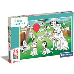 Clementoni Puzzle maxi 101 dalmatas disney 24pzs