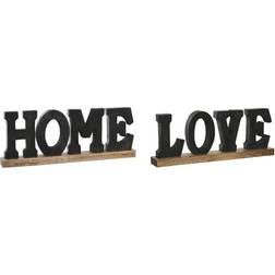 Dkd Home Decor Svart Prydnadsfigur
