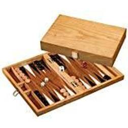 Philos 1165 Backgammon Mathraki, liten, trä