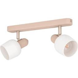 Eglo CORATO RAIL 2XE14 SAND/BS/OPAL Takplafond