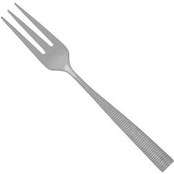 Fortessa Ringo Stainless Medium Solid Cold Meat Serving Fork