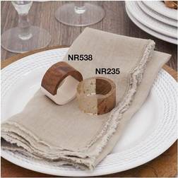 Saro Branwen Two-Tone Wood & Set Napkin Ring 4