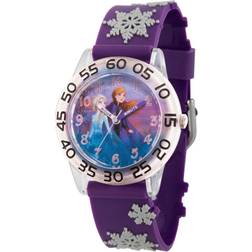 Disney Princess Frozen Barn Plast Analog Kvarts Lila