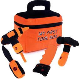 Plush Creations Construction Tool Sets Orange 'My First Tool Box' Talking Plush Toy Set